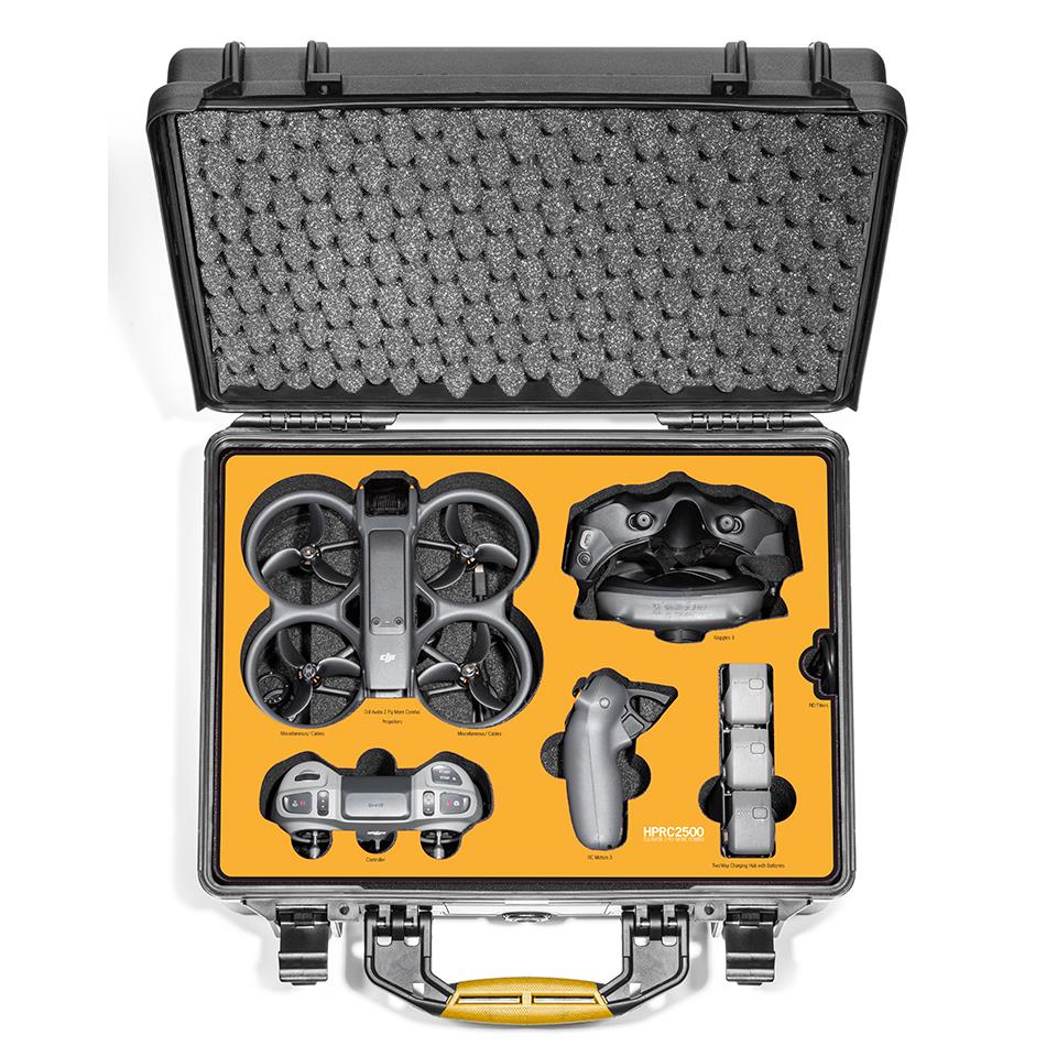 HPRC Hard Case for DJI Avata 2 Fly More Combo.
