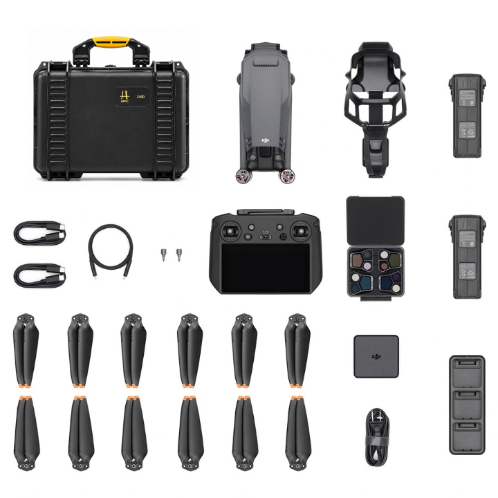 Approved Used Grade B DJI Mavic 3 Pro Cine Combo with HPRC Hard Case.
