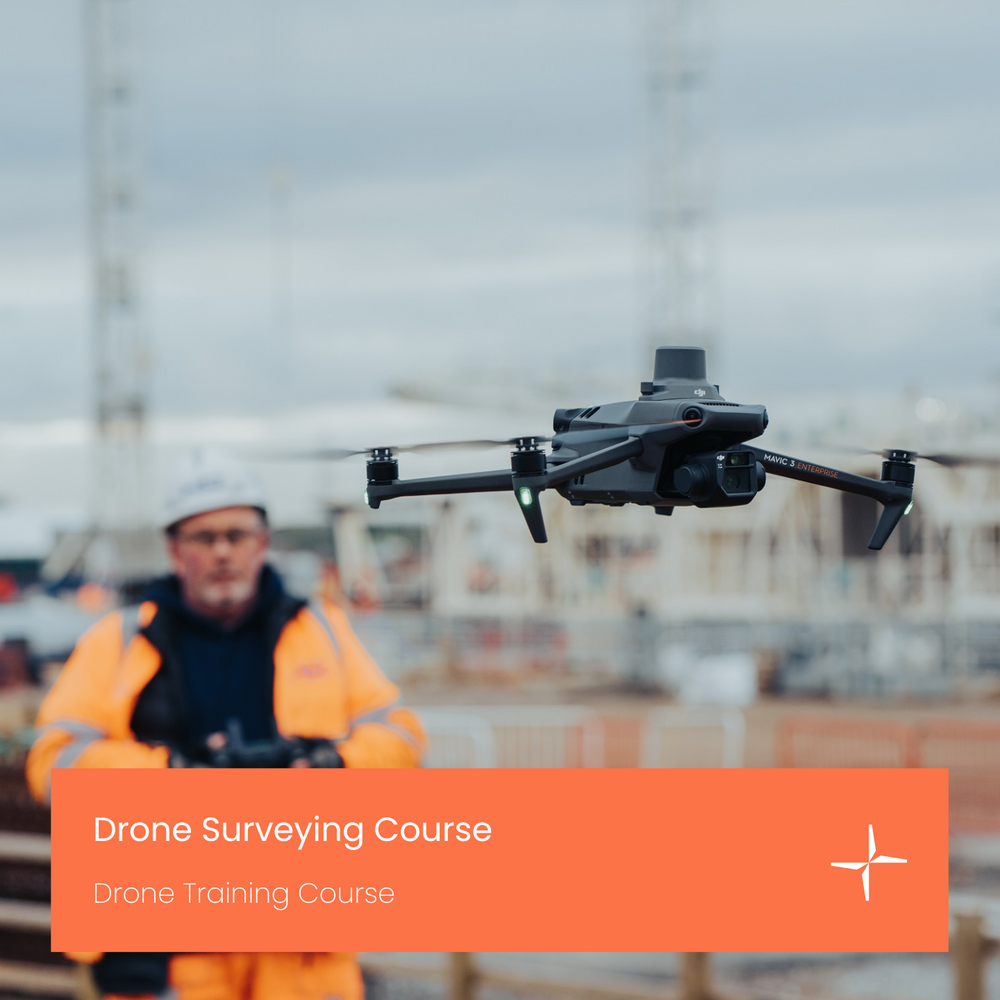 Drone surveying training course.