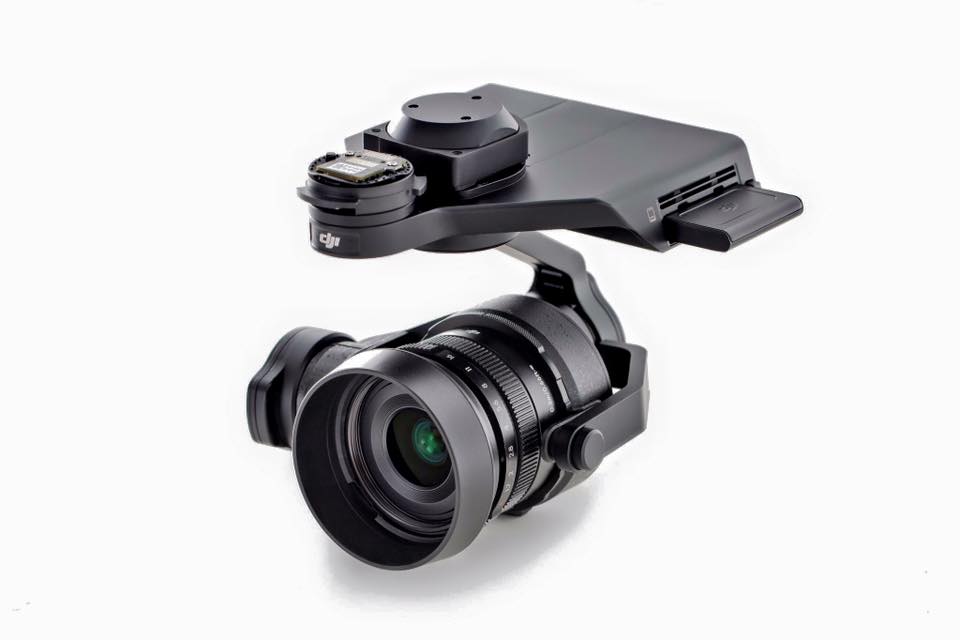 New DJI Inspire X5 Cameras