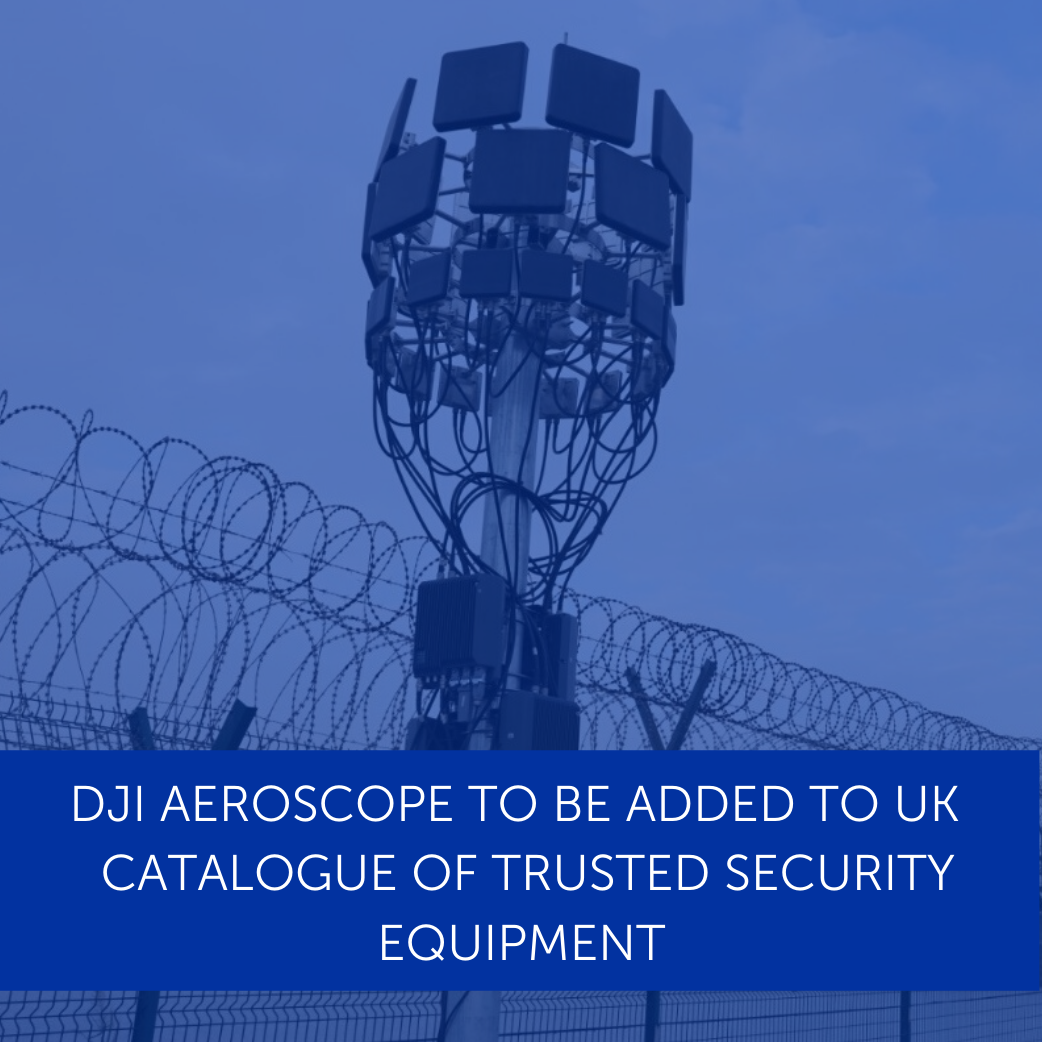 DJI AeroScope To Be Added To UK Catalogue Of Trusted Security Equipment