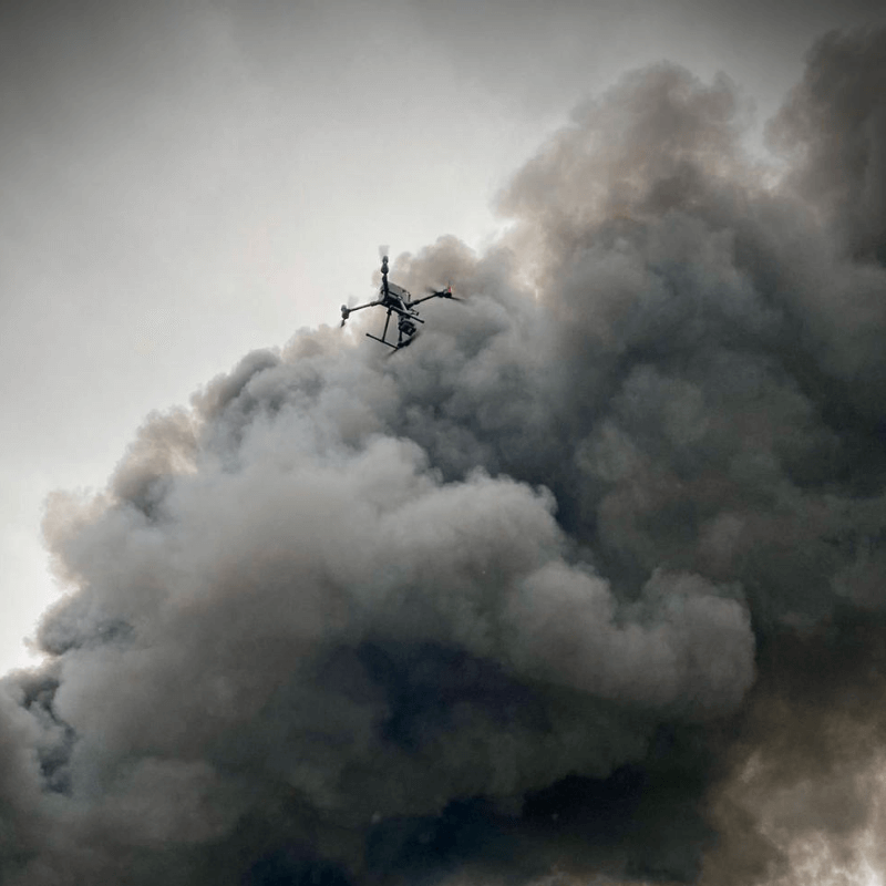 Crews Deploy Drone At Major Fire After Heliguy CPD Training