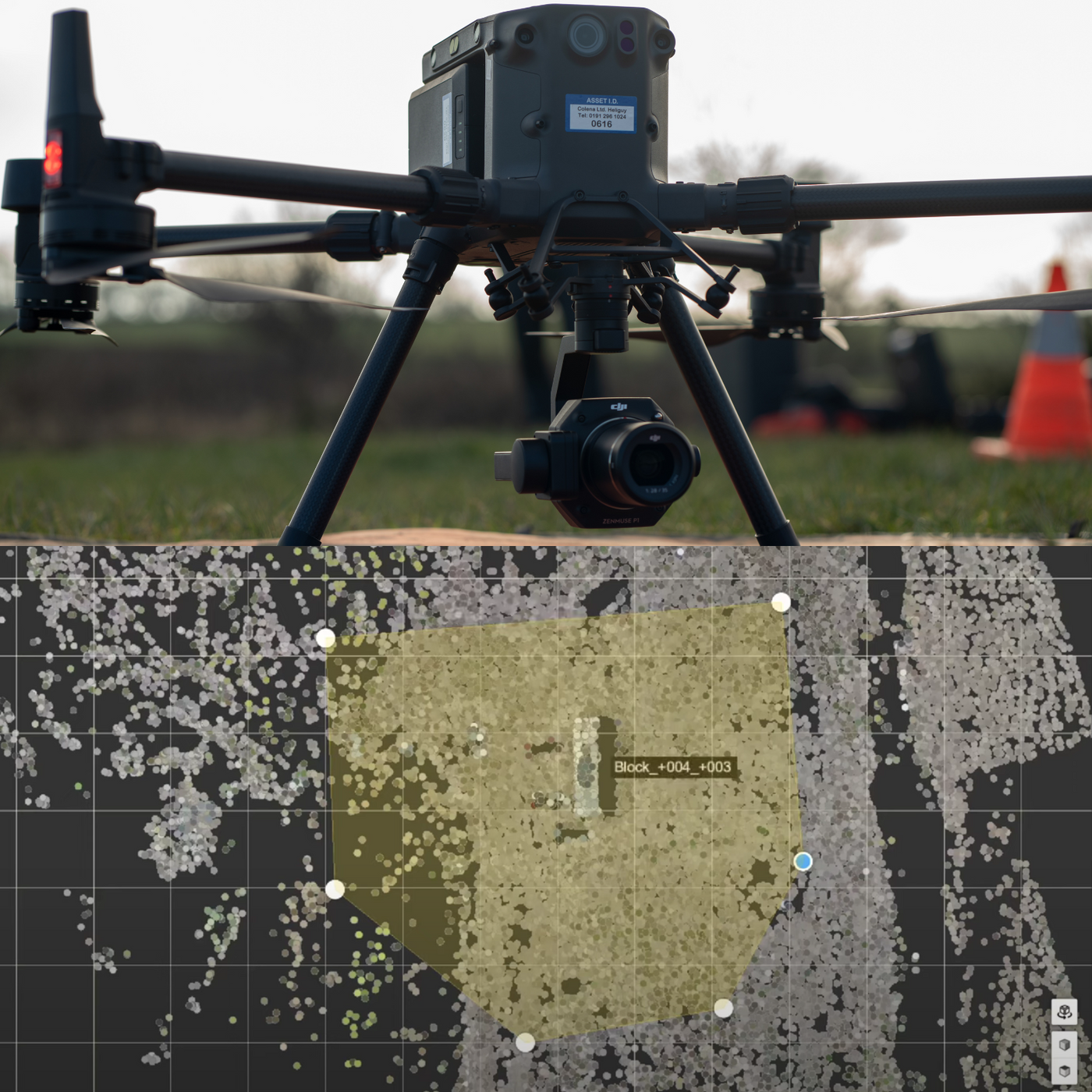 DJI Terra Automatic 3D Block Alignment Workflow