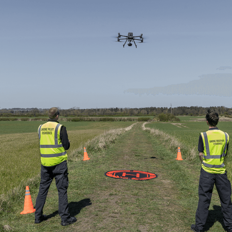 IFCA Using DJI M300 RTK Drone For UK Fisheries Management