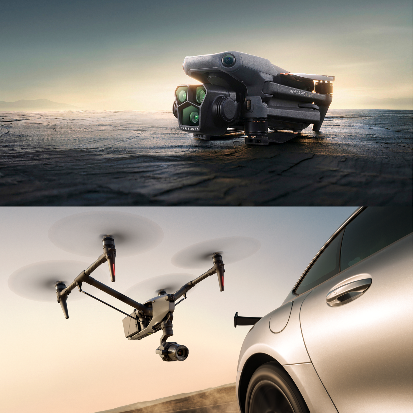 DJI Mavic 3 Pro Cine Vs DJI Inspire 3