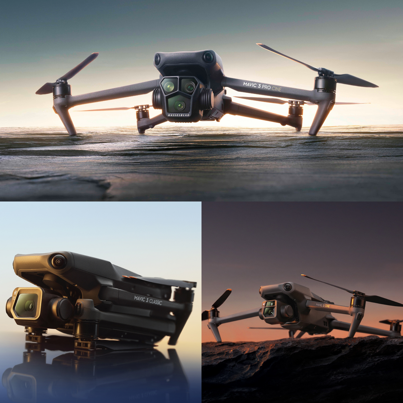 DJI Mavic 3 Classic vs Mavic 3 vs Mavic 3 Cine