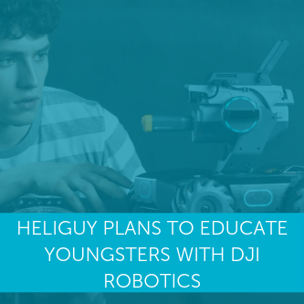 Heliguy chalks up plan to educate youngsters using cool DJI robotics