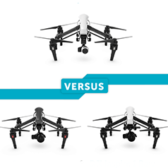 DJI Inspire 1 V2.0 VERSUS Inspire 1 Pro & RAW