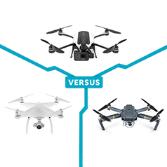 DJI Mavic Pro vs Phantom 4 vs GoPro Karma