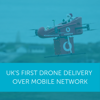 Ho-Ho-Go for UK's first drone delivery over mobile network