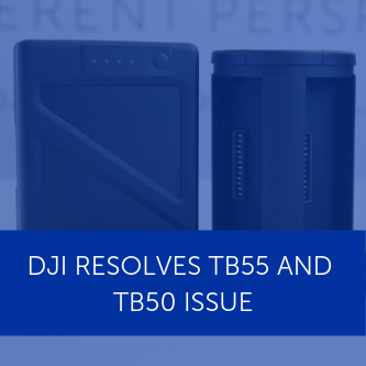 DJI has 'successfully addressed' TB50 and TB55 battery issue