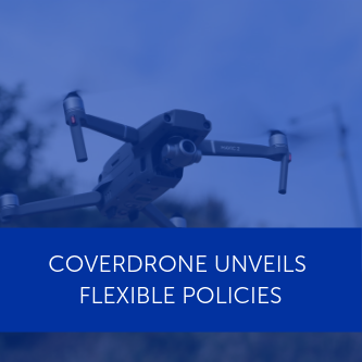 Coverdrone offers new flexible policies