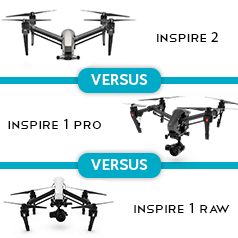 DJI Inspire 2 VERSUS Inspire 1 PRO & RAW