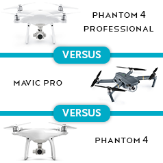 DJI Phantom 4 Pro VS Mavic Pro VS Phantom 4