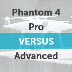 DJI Phantom 4 Advanced VERSUS Phantom 4 Pro