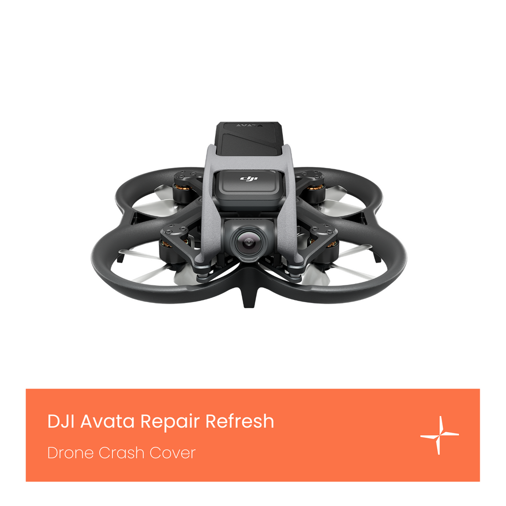 DJI Avata Repair Refresh drone crash cover.