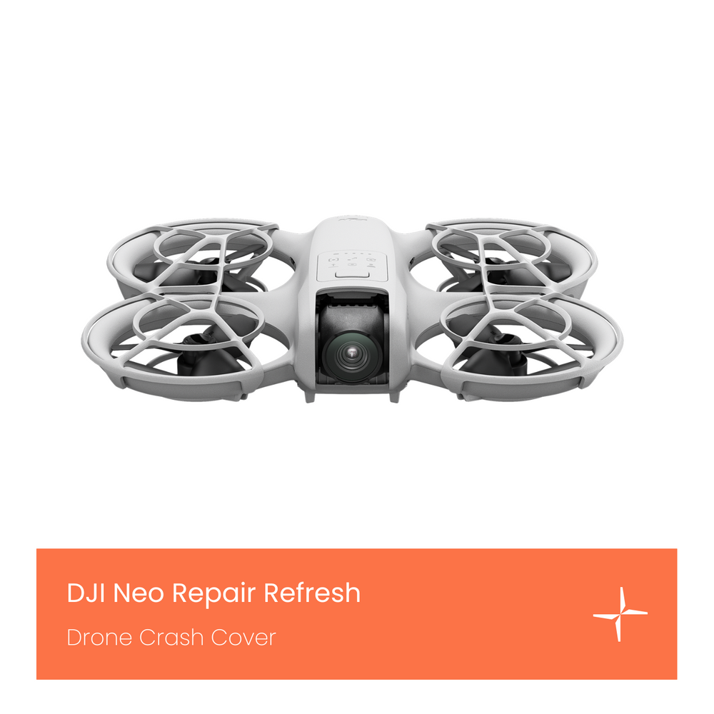 DJI Neo Repair Refresh drone crash cover.