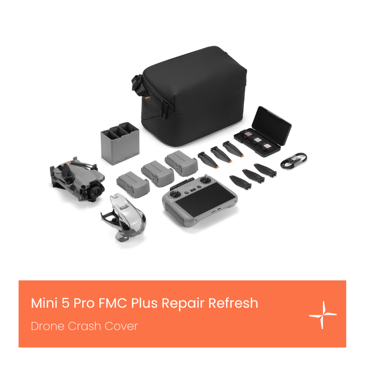 DJI Mini 5 Pro Fly More Combo Plus Repair Refresh.