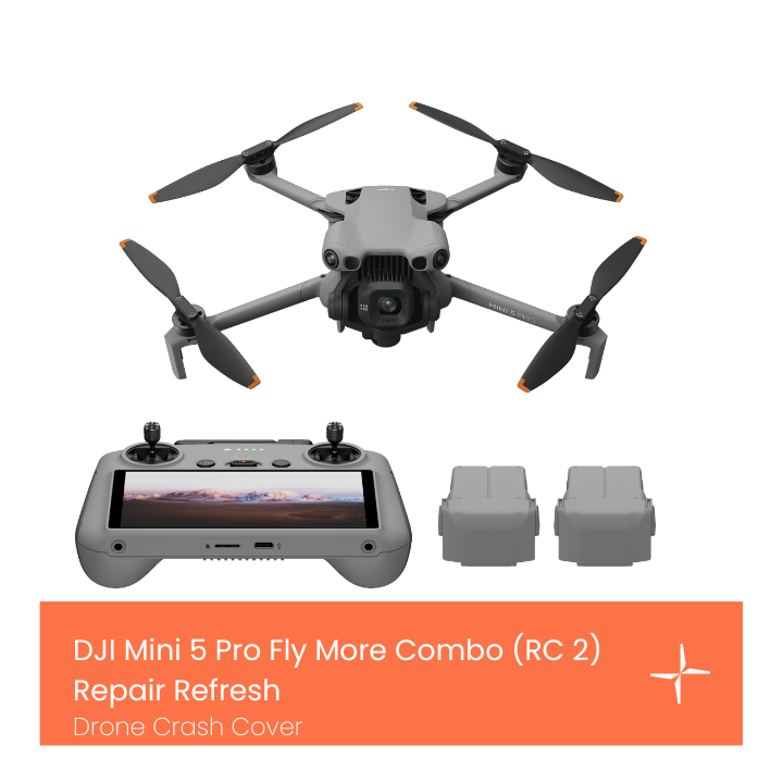 DJI Mini 5 Pro Fly More Combo (RC 2) Repair Refresh