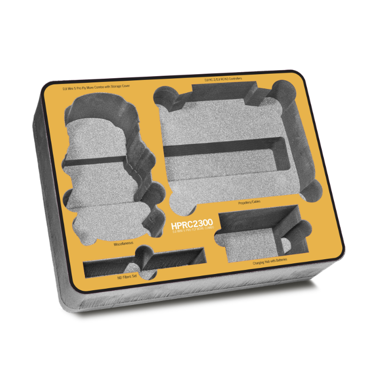 HPRC 2300 Case for DJI Mini 5 Pro Fly More Combo with Smart Controller