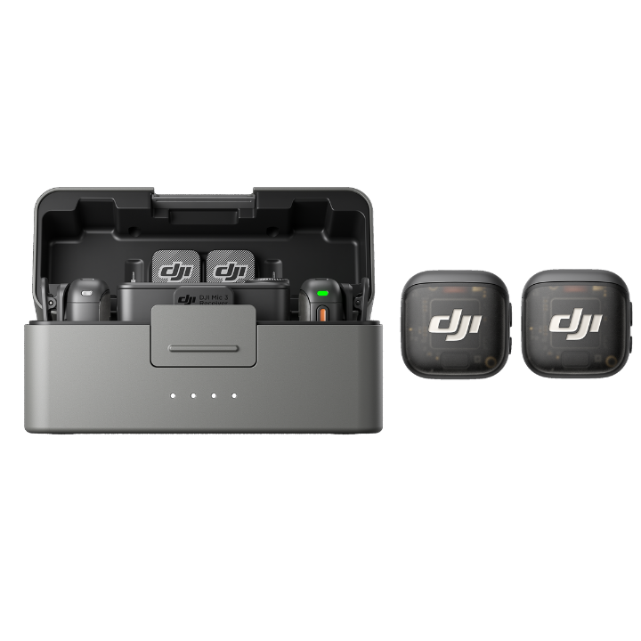 DJI Mic 3 (2 TX + 1 RX + Charging Case)