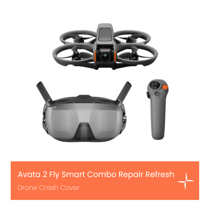 DJI Avata 2 Fly Smart Combo Repair Refresh.