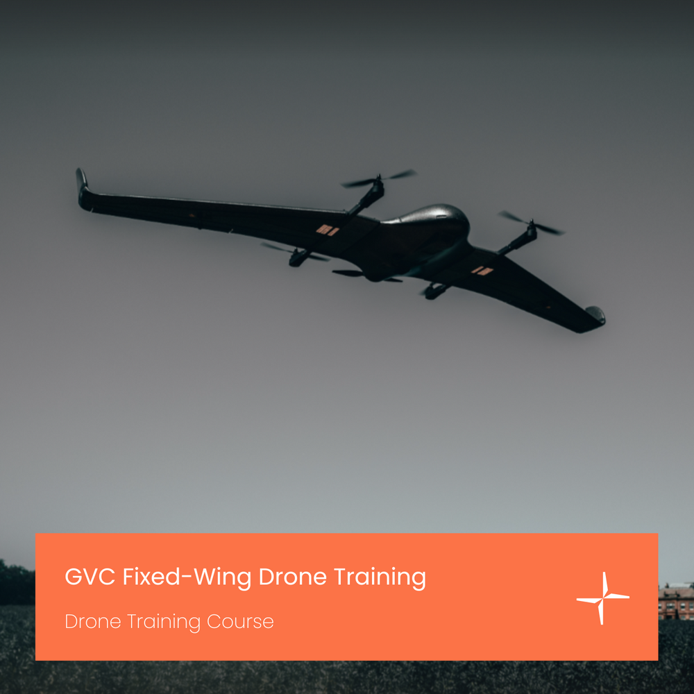 GVC Fixed-Wing drone training course.