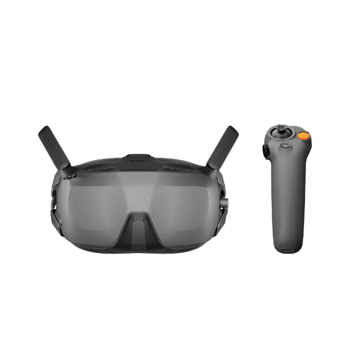 DJI Goggles and Motion Controller for FPV drone flight with DJI Avata 360.