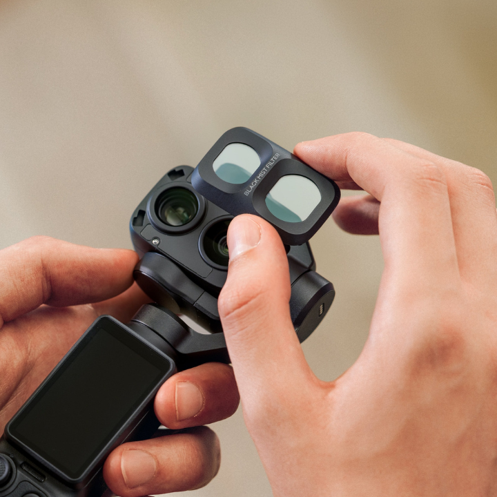 DJI Osmo Pocket 4P Black Mist Filter.