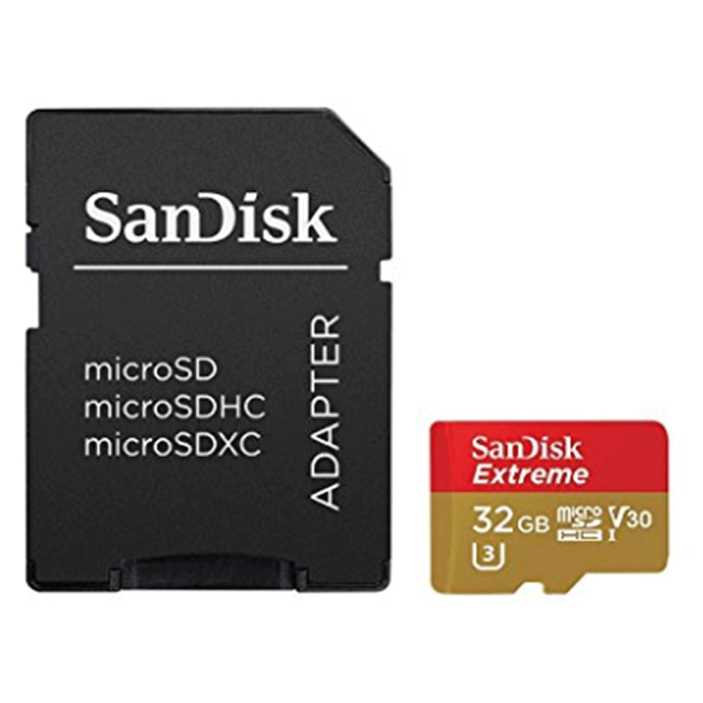 SanDisk Extreme Class 10 microSD - 32GB